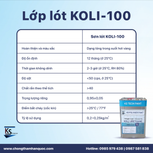 Sơn lót chống thấm KOLI 100