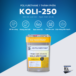 KOLI-250 Keo chống thấm PU siêu đàn hồi
