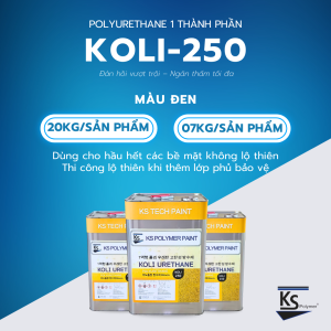 KOLI-250 Keo chống thấm PU siêu đàn hồi