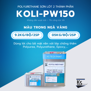 Sơn lót nền ẩm KOLI-PW150 - Sơn lót thi công nền ẩm