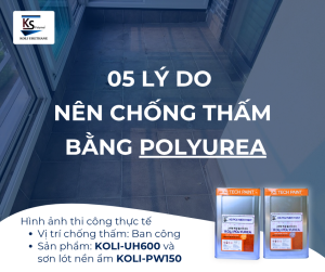 Chống thấm ban công
