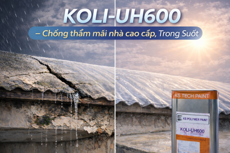 chống thấm mái nhà