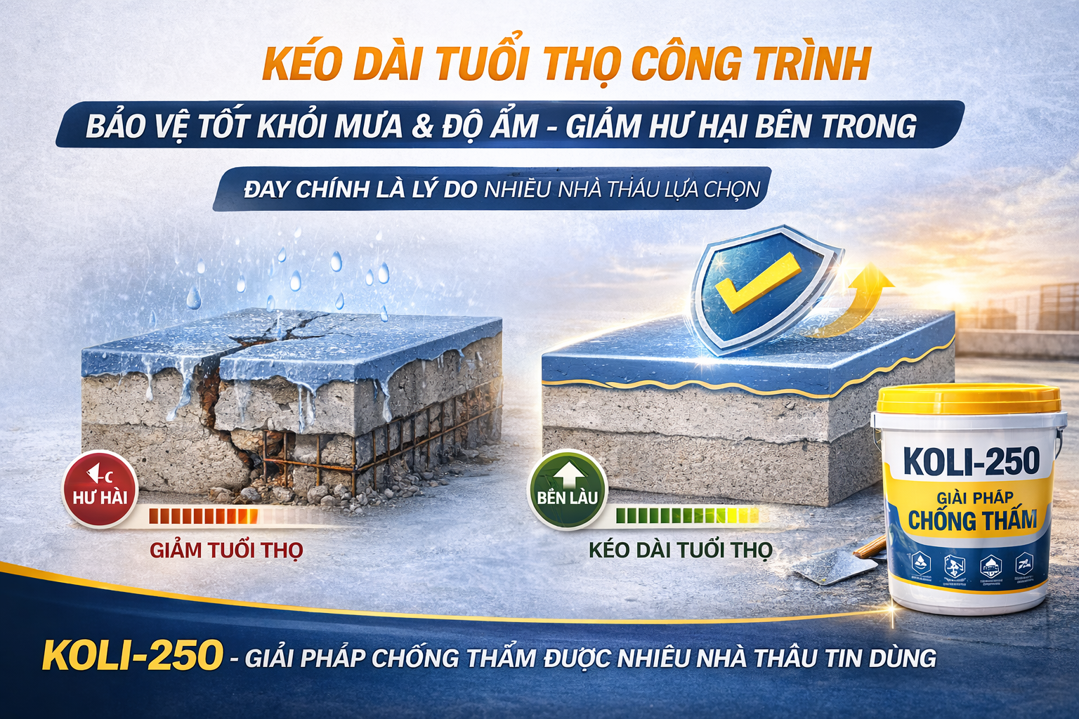 Giải pháp chống thấm