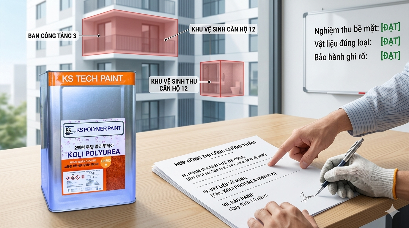 hợp đồng chống thấm 