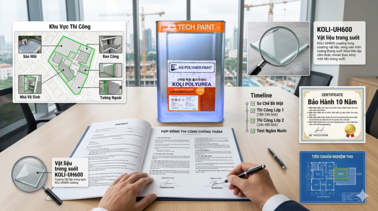 hợp đồng chống thấm