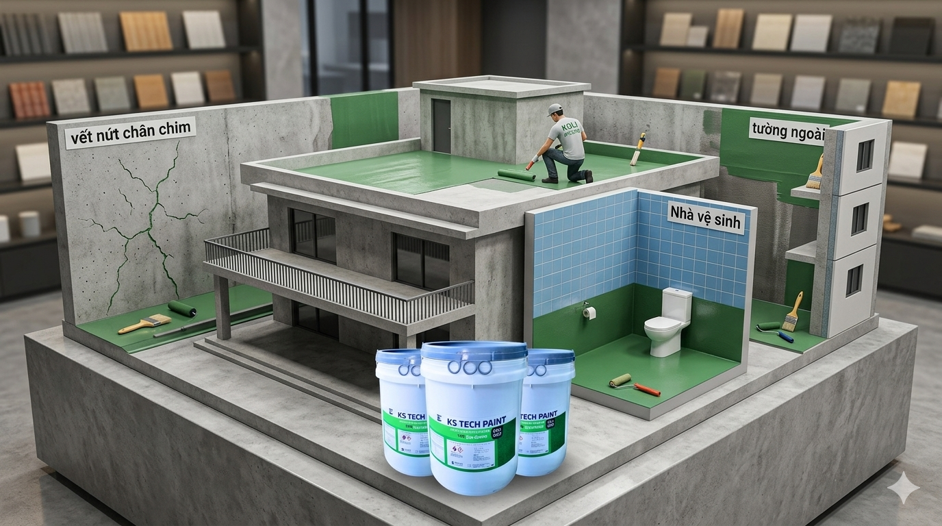 chống thấm công trình 