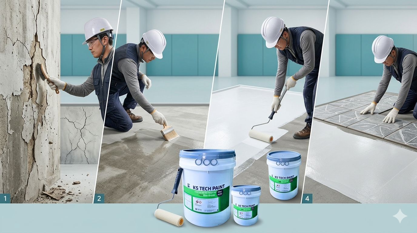 quy trình chống thấm