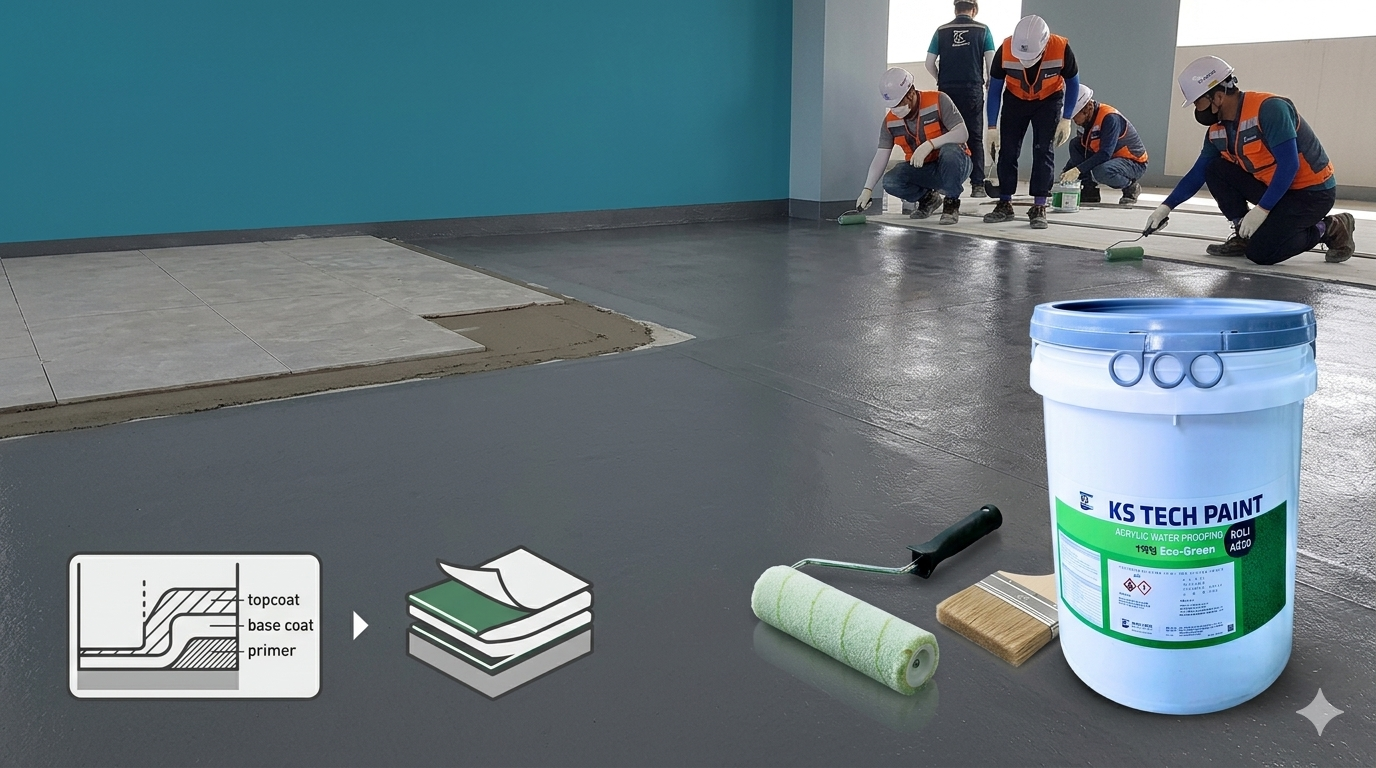 quy trình chống thấm