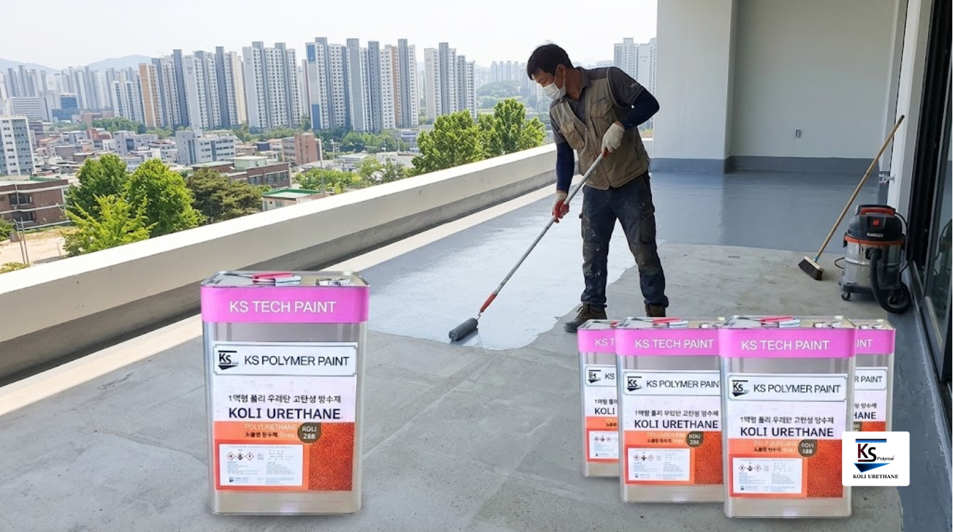 Cách chống thấm ban công