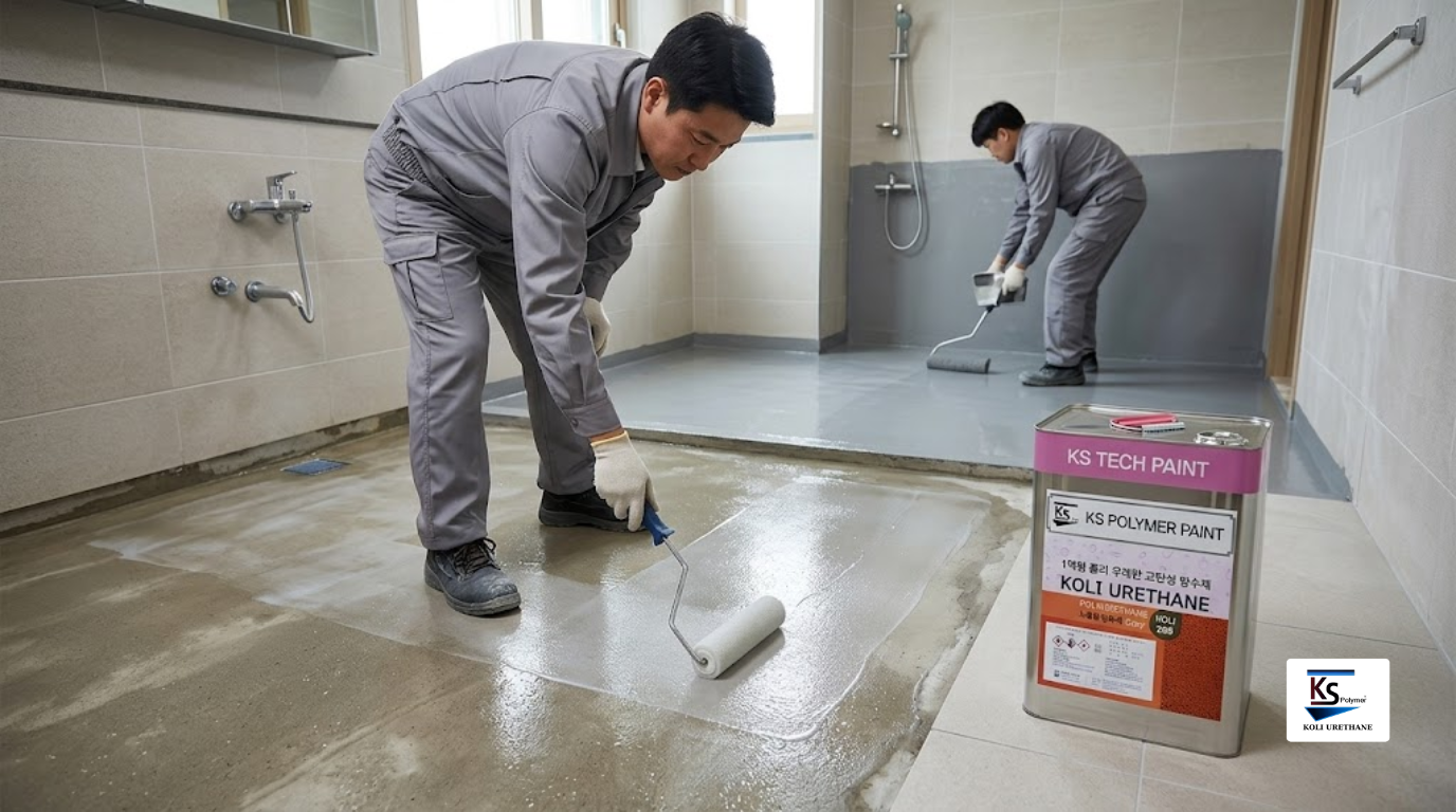 sơn chống thấm sàn nhà vệ sinh