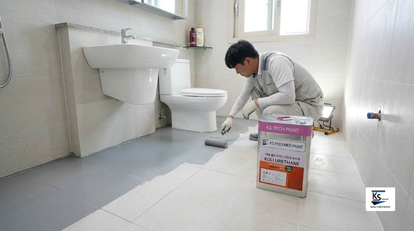 sơn chống thấm sàn nhà vệ sinh