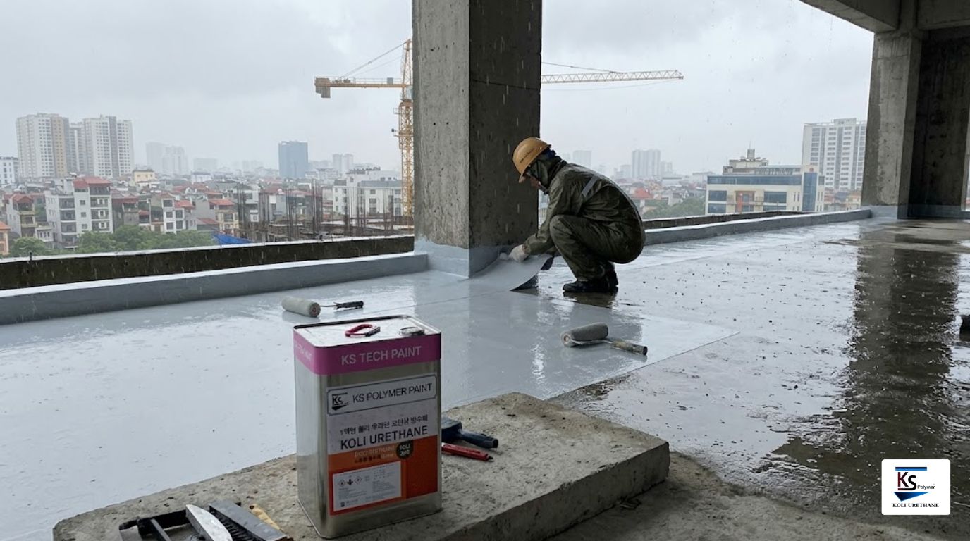 chống thấm khe co giãn